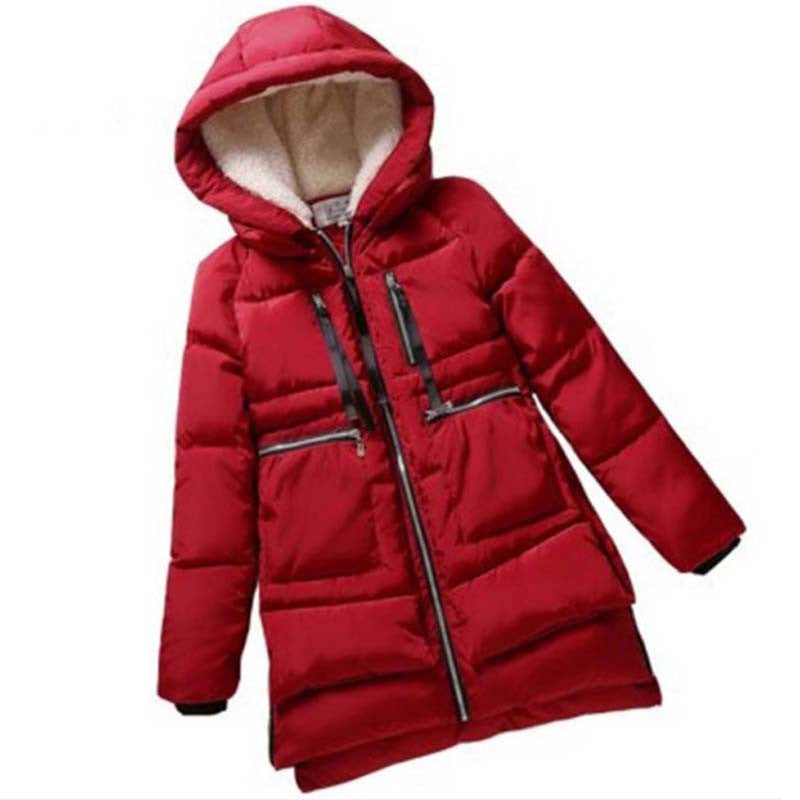 Online discount shop Australia - 1PC Jacket Women Hooded Cotton Padded Coat Plus Size Thickening For Women  BB0004