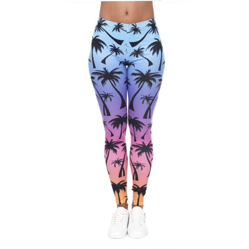 Trend 3d Aztec Ombre Women Leggings brand Legging Feminino Slimming Leggins Trousers for Women