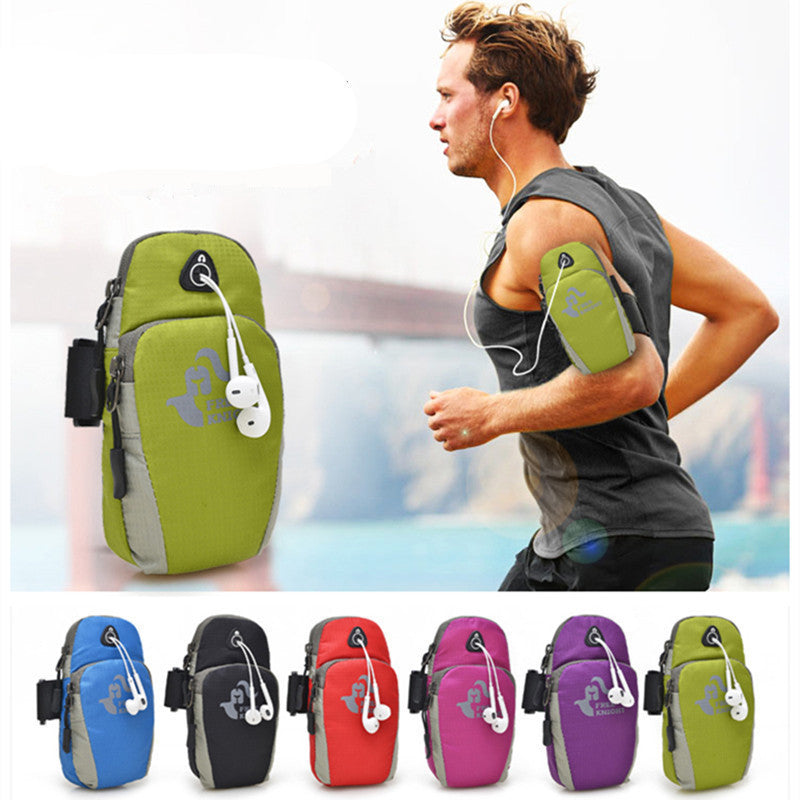 Online discount shop Australia - 5.5inch Running Jogging GYM Protective Phone Bag Sports Wrist Bag Arm Bag , Outdoor Waterproof Nylon Hand Bag For Camping Hiking