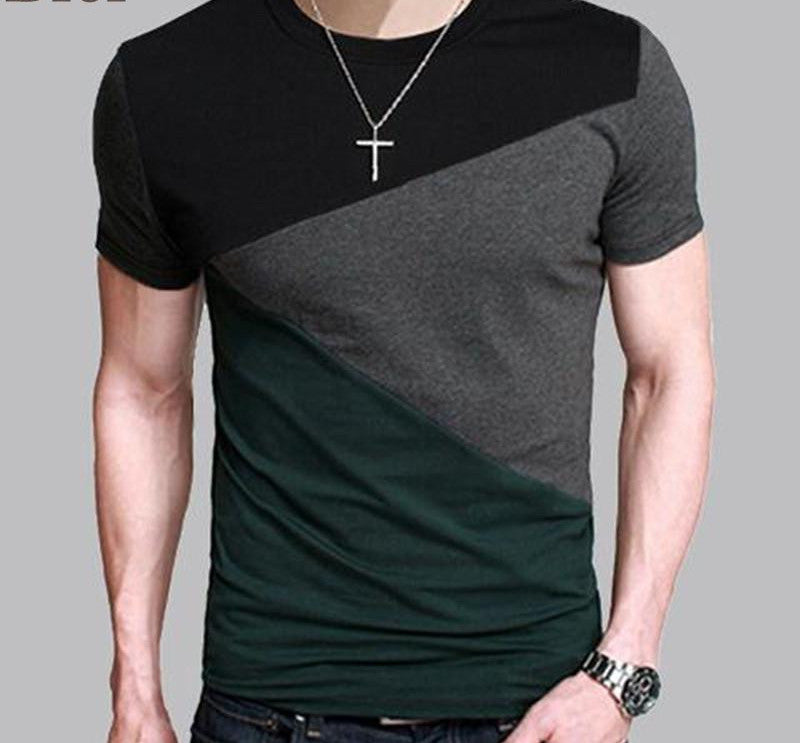 Online discount shop Australia - 6 Designs Mens T Shirt Slim Fit Crew Neck T-shirt Men Short Sleeve Shirt Casual tshirt Tee Tops Mens Short Shirt Size M-5XL