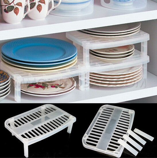 Online discount shop Australia - Great Under Sink Shelf Sink In Plate Dish Organizer Holder Shelf Kitchen Storage